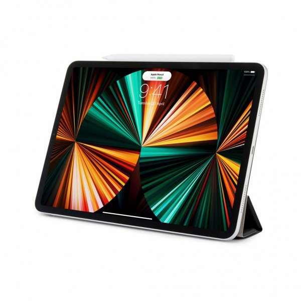 Pipetto iPad Pro 12.9 (gen 4/5/6) Etui Origami No4 folio Sort