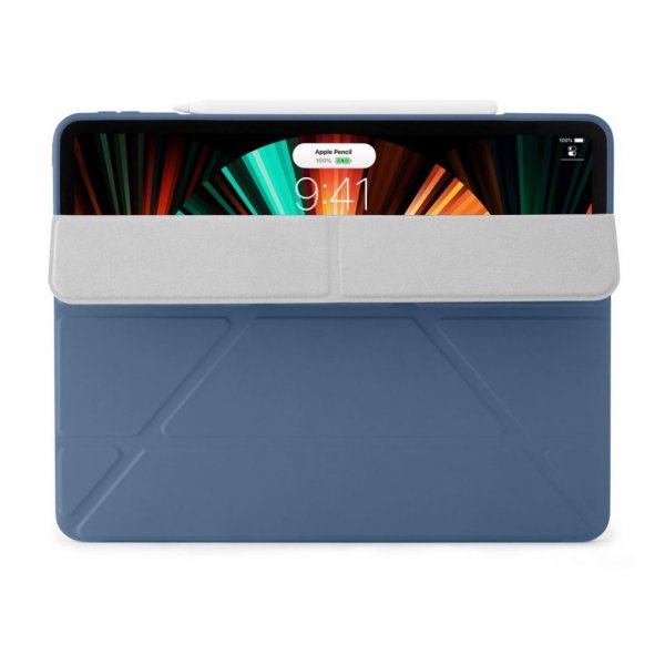 Pipetto iPad Pro 12.9 (gen 4/5/6) Etui Origami No1 Blå