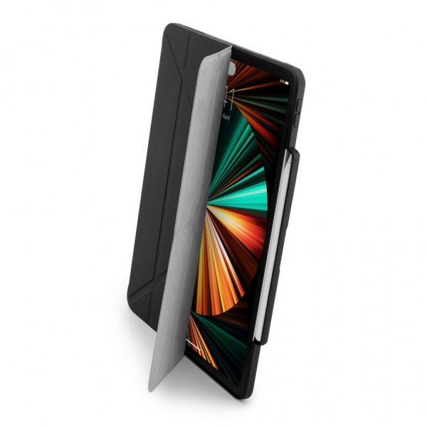 Pipetto iPad Pro 12.9 (gen 4/5/6) Etui Origami No3 Pencil Sort