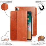 KAVAJ iPad Pro 12.9 (gen 4/5/6) Etui Berlin Brun