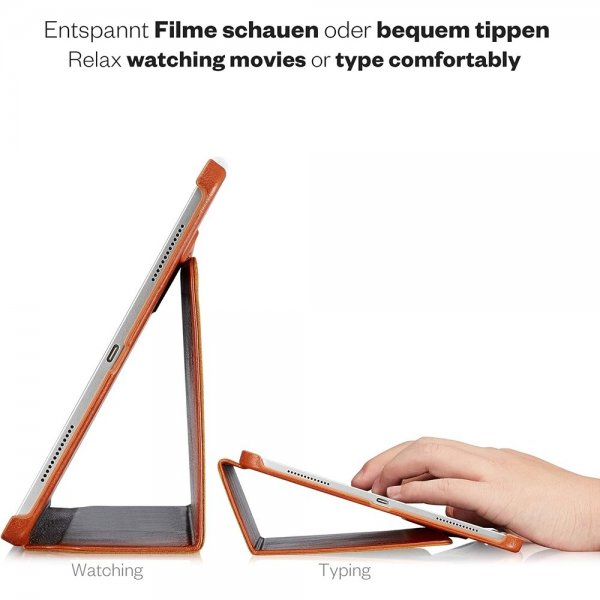 KAVAJ iPad Pro 12.9 (gen 4/5/6) Etui Berlin Brun