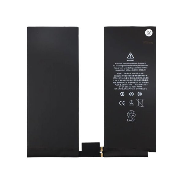 iPad Pro 12.9 4. gen Batteri Høj Kvalitet