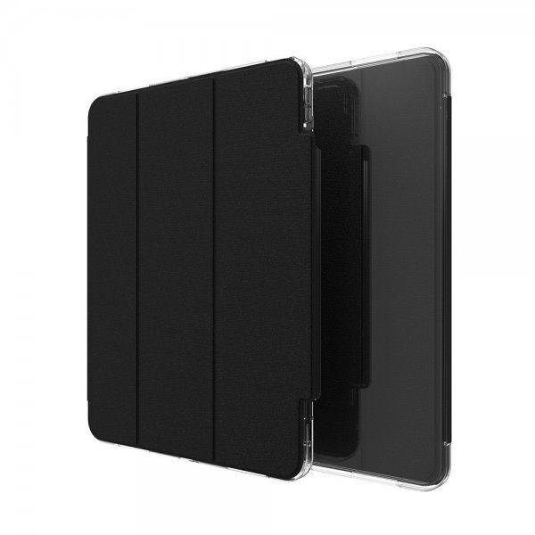 ZAGG iPad Pro 13 (M4/M5) Cover Crystal Palace Folio Sort Transparent