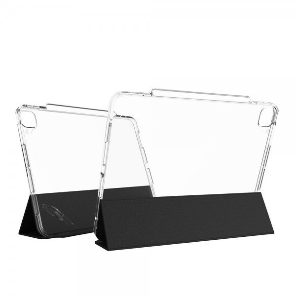 ZAGG iPad Pro 13 (M4/M5) Cover Crystal Palace Folio Sort Transparent