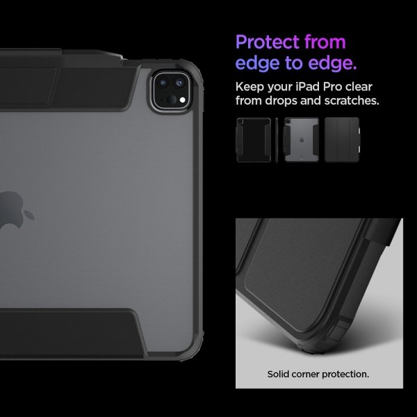 Spigen iPad Pro 13 (M4/M5) Cover Ultra Hybrid Pro Sort