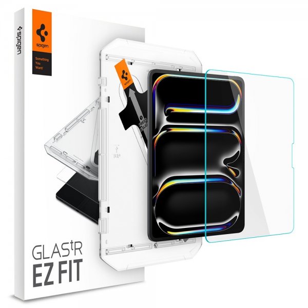 Spigen iPad Pro 13 (M4/M5) Skærmbeskytter GLAS.tR EZ Fit