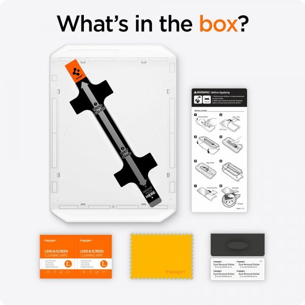 Spigen iPad Pro 13 (M4/M5) Skærmbeskytter GLAS.tR EZ Fit