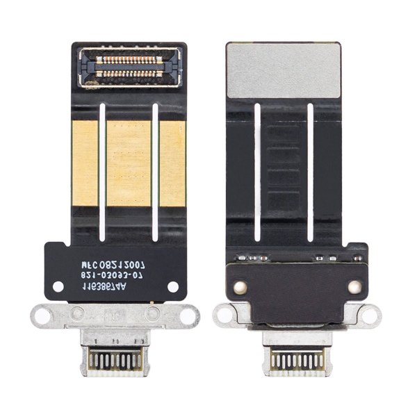 iPad 12.9 6. Gen/Pad Pro 11 3./4. Gen Ladekontakt Flexkabel - Hvid