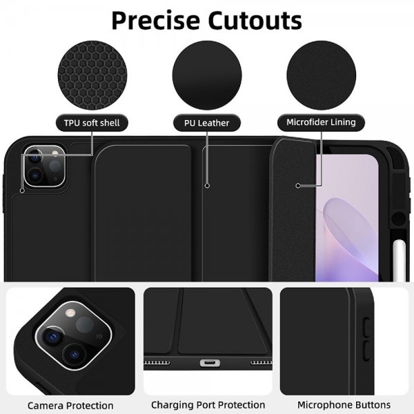 4smarts iPad Pro 13 (M4/M5) Folio Case Basic Sort