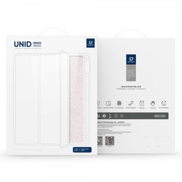 Dux Ducis iPad Pro 13 (M4/M5) Cover UNID Series Rosa