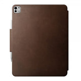 Nomad iPad Pro 13 (M4/M5) Etui Læder Folio Brun