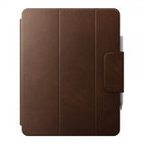 Nomad iPad Pro 13 (M4/M5) Etui Læder Folio Brun
