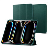 Spigen iPad Pro 13 (M4/M5) Cover Urban Fit Midnight Green