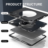 4smarts iPad Pro 13 (M4/M5) Cover Rugged Etui Grip Sort