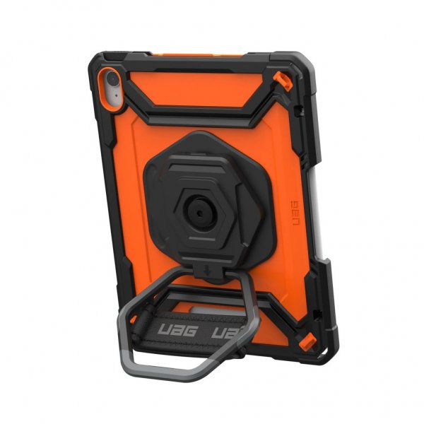 Urban Armor Gear (UAG) iPad 10.9 (10. generation)/iPad 11 (A16) Cover Plasma Kickstand & Handstrap Orange Sort