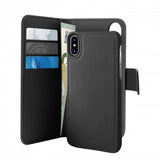 Puro iPhone X/iPhone Xs Cover Wallet Detachable 2 in 1 Sort
