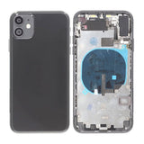 iPhone 11 Bagside med Komplet Ramme Premium - Sort