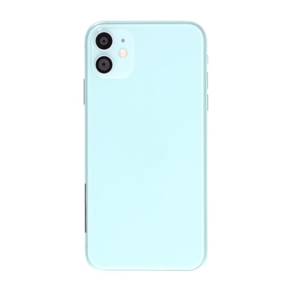 iPhone 11 Bagside med Komplet Ramme Premium - Grøn