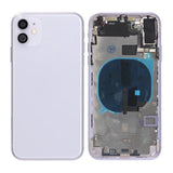 iPhone 11 Bagside med Komplet Ramme Premium - Lilla