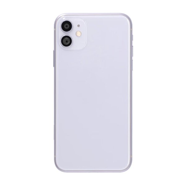 iPhone 11 Bagside med Komplet Ramme Premium - Lilla
