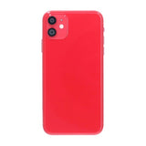 iPhone 11 Bagside med Komplet Ramme Premium - Rød