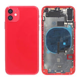 iPhone 11 Bagside med Komplet Ramme Premium - Rød