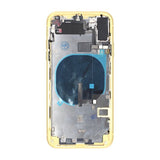 iPhone 11 Bagside med Komplet Ramme Premium - Gul