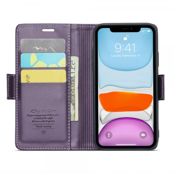 CaseMe iPhone 11 Etui 023-serien Lilla