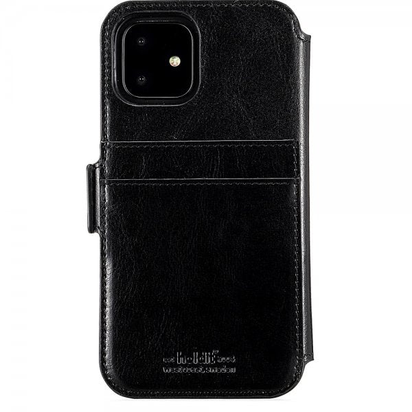 holdit iPhone 11 Etui Berlin Aftageligt Cover Sort
