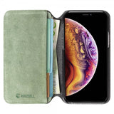 Krusell iPhone 11 Cover Broby PhoneWallet Olive