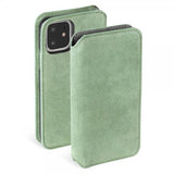Krusell iPhone 11 Cover Broby PhoneWallet Olive