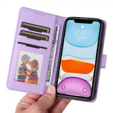 Betopnice iPhone 11 Cover med Aftageligt Skal 005 Lilla