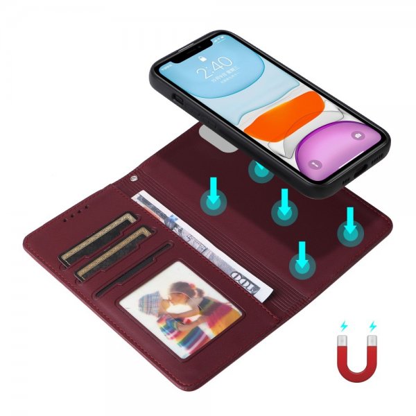 Betopnice iPhone 11 Cover med Aftageligt Cover 005 Rød