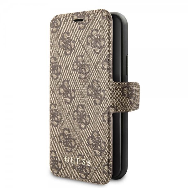 Guess iPhone 11 Cover Monogram Brun