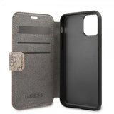 Guess iPhone 11 Cover Monogram Brun