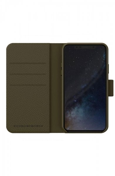 Richmond & Finch iPhone 11 Cover Wallet Aftageligt cover Emerald Green