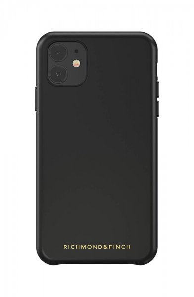 Richmond & Finch iPhone 11 Cover Wallet Aftagelig skal Sort