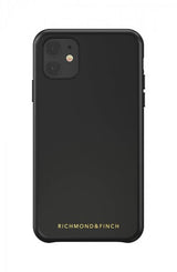 Richmond & Finch iPhone 11 Cover Wallet Aftagelig skal Sort