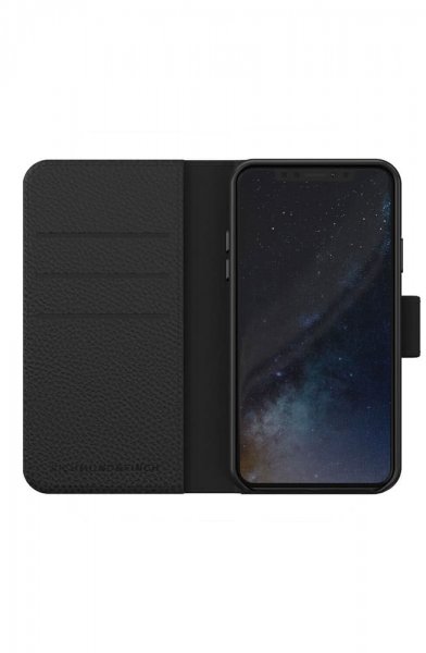 Richmond & Finch iPhone 11 Cover Wallet Aftagelig skal Sort