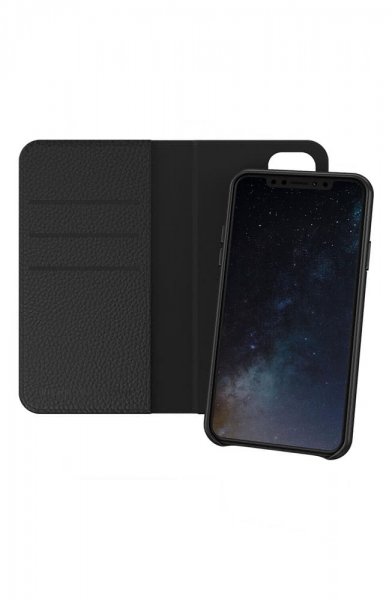 Richmond & Finch iPhone 11 Cover Wallet Aftagelig skal Sort