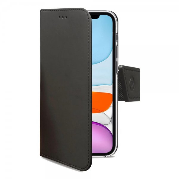Celly iPhone 11 Etui Wally Wallet Case Sort