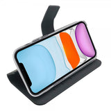 Celly iPhone 11 Etui Wally Wallet Case Sort