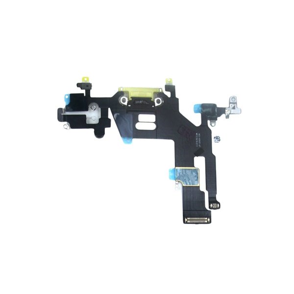 iPhone 11 Opladerport Flexkabel - Gul