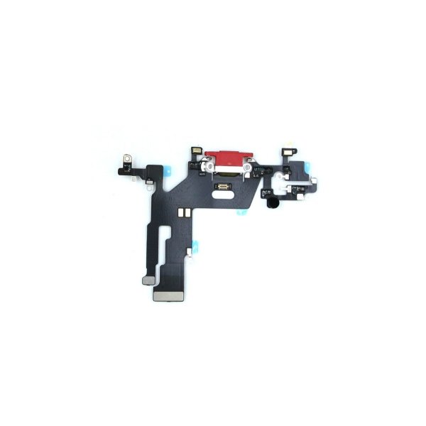 iPhone 11 Oplader Port Flexkabel - Rød