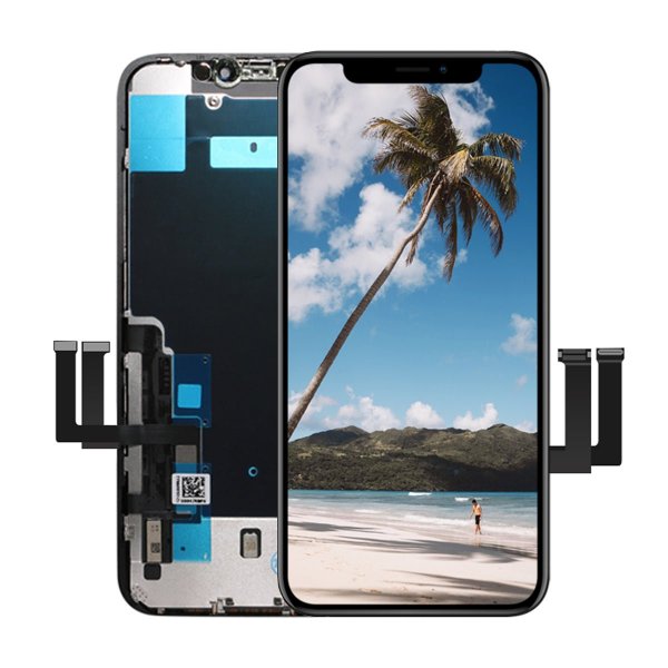 iPhone 11 LCD Skærm AAA Premium - Sort