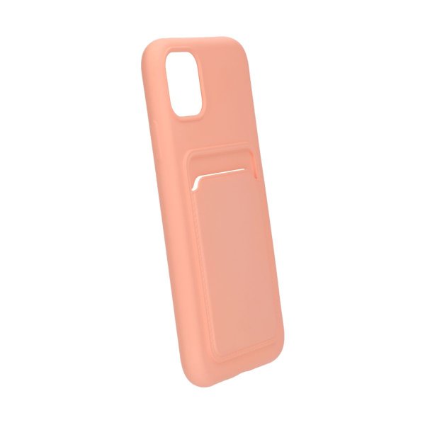iPhone 11 Cover Kortholder Rosa