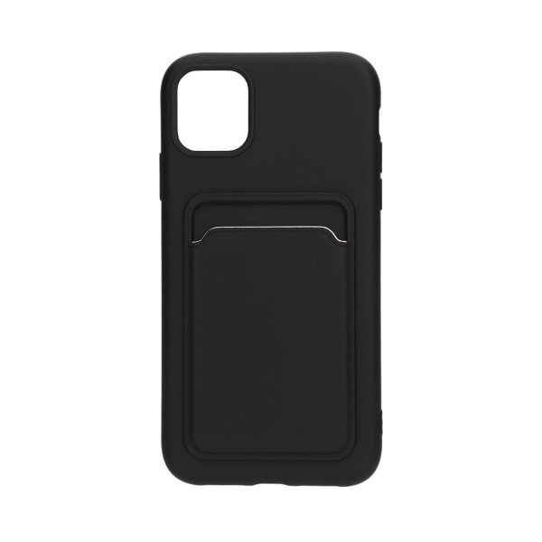 iPhone 11 Cover Kortholder Sort