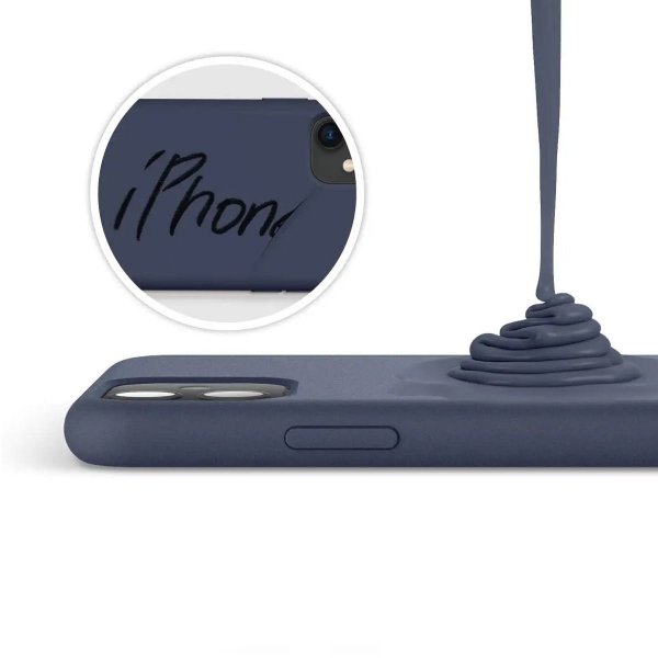 Rvelon iPhone 11 Silikonecover Blå