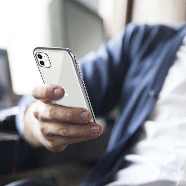 iPhone 11 Cover Stødsikkert TPU Transparent