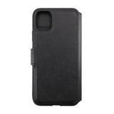 Rvelon iPhone 11 Etui, udfoldeligt kortrum, sort